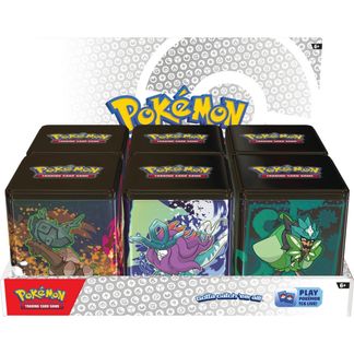 Pokemon TCG: Stacking Tin Q1 2025 Display (6 Tins)