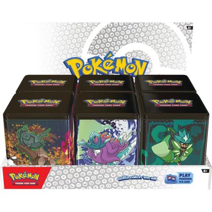 Pokemon TCG: Stacking Tin Q1 2025 Display (6 Tins)