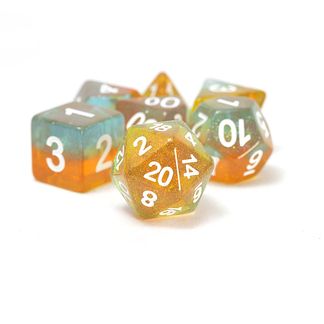 RPG Dice Set (7): Celestial - Ocean Dusk