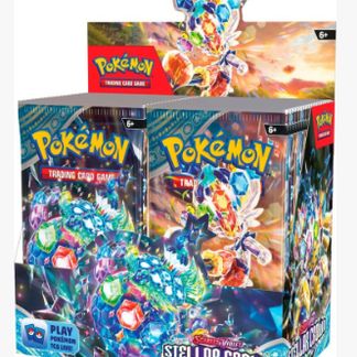 Pokemon Stellar Crown Booster Box Display