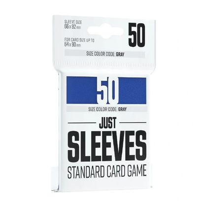 GameGenic: Just Sleeves - Standard Card Game Blue