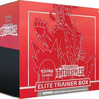 Battle Styles Elite Trainer Box [Single Strike Urshifu] (Red) - SWSH05: Battle Styles (SWSH05) Pokemon