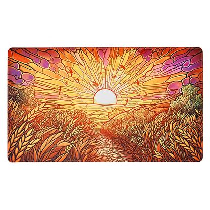 Playmat: Stained Glass- Golden Plains (24" x 14")