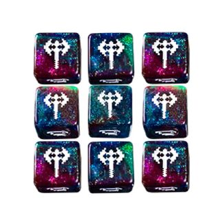 1UP D6 Dice Set: Zombie Chopper