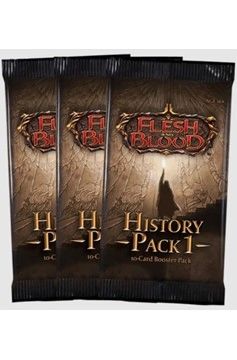 Flesh and Blood History Pack 1 Booster Pack
