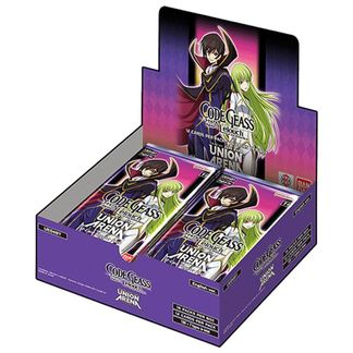 Union Arena Code Geass - Lelouch of the Rebellion Booster Display