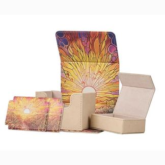 ARCANE FORTRESS: STAINED GLASS: RADIANT 100+ GOLDEN PLAINS DELUXE DECK VAULT