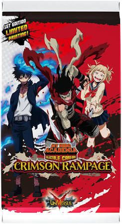 My Hero Academia Crimson Rage Booster Pack