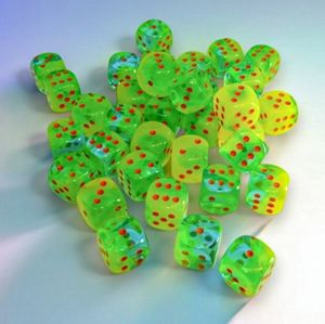 12mm 36d6 Gemini Luminary: Plasma Green-Teal/Orange