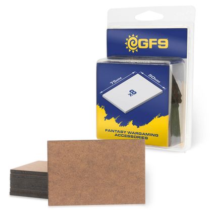 GF9 MDF Bases 50x75mm 8c
