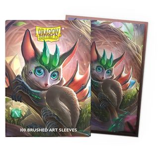 Dragon Shields: (100) Brushed Art - Bushdrake