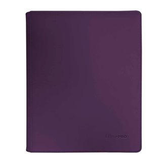 Ultra Pro Zippered PRO Binder 9 Pocket Vivid Midnight Plum