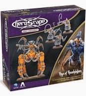 Heroscape: Revna`s Rebuke - Iron Lich Viscerot and Necrotech Wraithriders Army Expansion