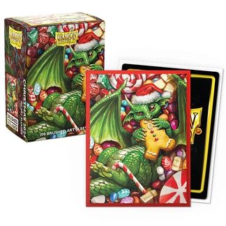 Dragon Shields: (100) Brushed Art - Christmas 2024 