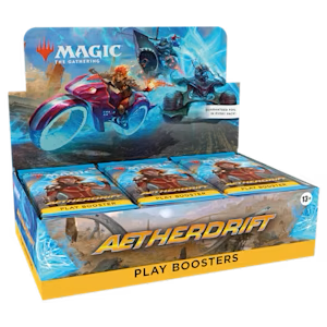 Aetherdrift Play Booster Display