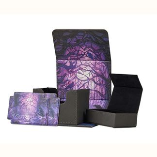 ARCANE FORTRESS: STAINED GLASS: RADIANT 100+ DECAYING SWAMP DELUXE DECK VAULT