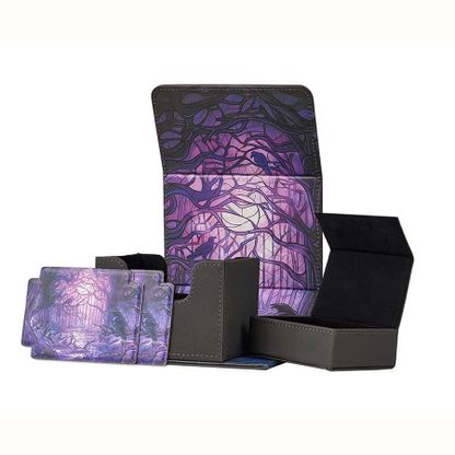 ARCANE FORTRESS: STAINED GLASS: RADIANT 100+ DECAYING SWAMP DELUXE DECK VAULT