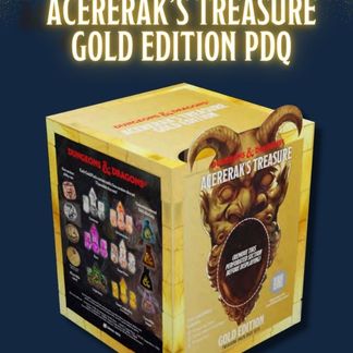 Dungeons & Dragons: Acererak's Treasure Blind Box Display - Gold Edition (25)