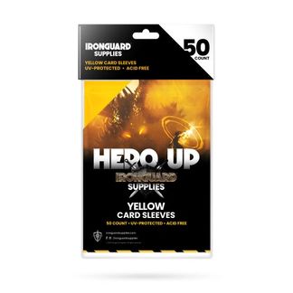 Ironguard: Card Sleeves Matte Yellow (50)