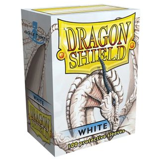 Dragon Shields: (100) White (Classic))