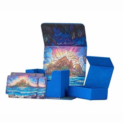 ARCANE FORTRESS: STAINED GLASS: RADIANT 100+ HIDDEN ISLAND DELUXE DECK VAULT