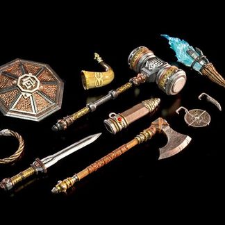 Dwarf Weapons Four Horsemen, Mythic Legions $29.99 *PRE-ORDER: 10% down payment of $3 to reserve* Rising Sons
