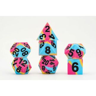 7-Die Set 16mm: Pride- Pansexual