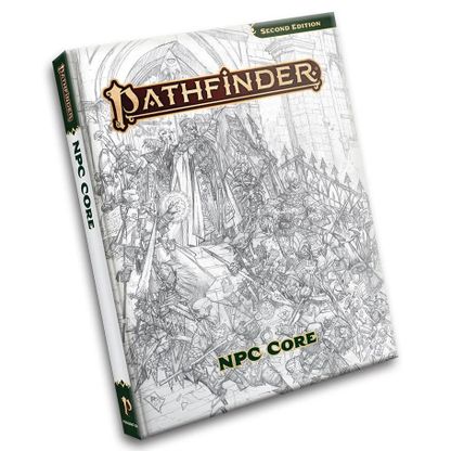 Pathfinder RPG: NPC Core Hardcover (Sketch Cover Edition) (P2)