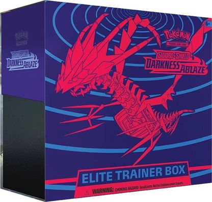 Darkness Ablaze Elite Trainer Box - SWSH03: Darkness Ablaze (SWSH03) Pokemon