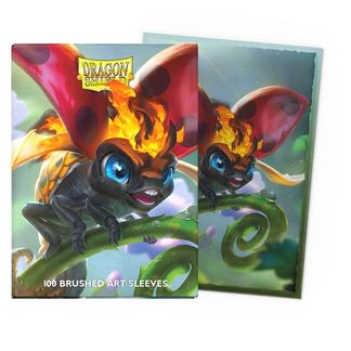 Dragon Shields: (100) Brushed Art - Burnbug