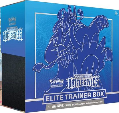 Battle Styles Elite Trainer Box [Rapid Strike Urshifu] (Blue) - SWSH05: Battle Styles (SWSH05)