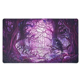 Playmat: Stained Glass- Decaying Swamp (24" x 14")