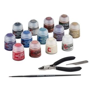 Warhammer 40,000: Paints + Tools Set (Paints and Tools Set)