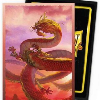 Dragon Shields: (100) Matte Dual Art - Chinese New Year - Wood Dragon 2024