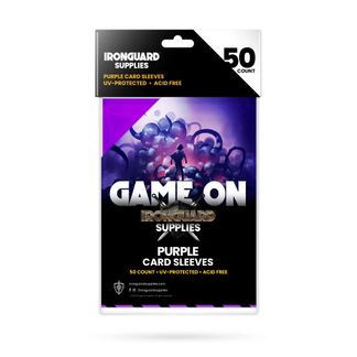 Ironguard: Card Sleeves Matte Purple (50)