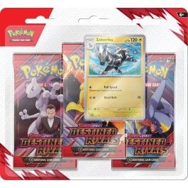 Pokemon TCG: Scarlet & Violet SV10 - Destined Rivals 3-Pack Blisters