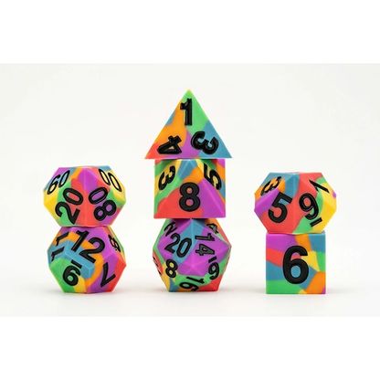 7-Die Set 16mm: Pride- Rainbow Flag