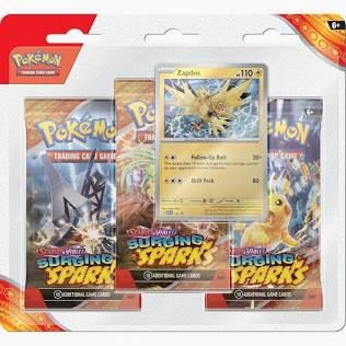 Surging Sparks Blister (3 Pack) Pokemon