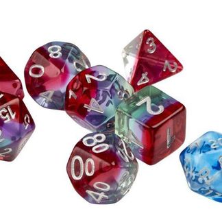 RPG Dice Set (7): Watermelon