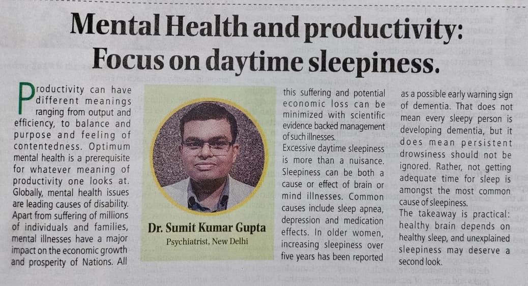 Article in The Indian Express on the occasion of World Productivity Day on 20th June 2026