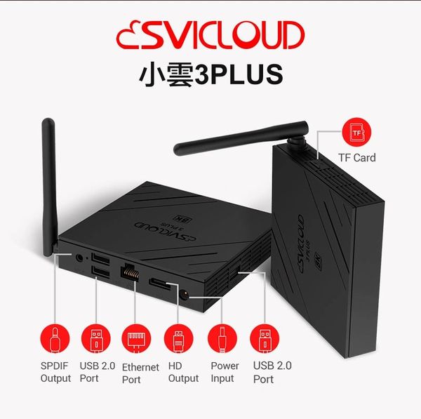 SVICLOUD 3Pro - Android TV ボックス ジャンク品 SVICLOUD 3Pro
