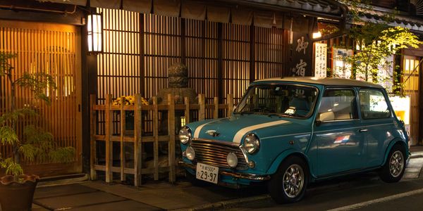 An evening in Kyoto