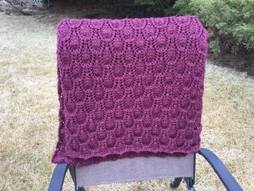 June Bug Wrap on chair