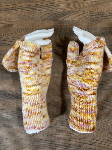 Convertible flip top mittens