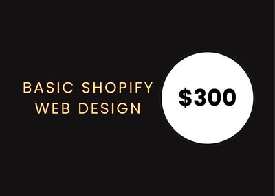 Basic Shopify Web Design