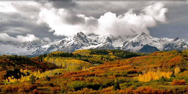 Scenic view in Ridgway, CO