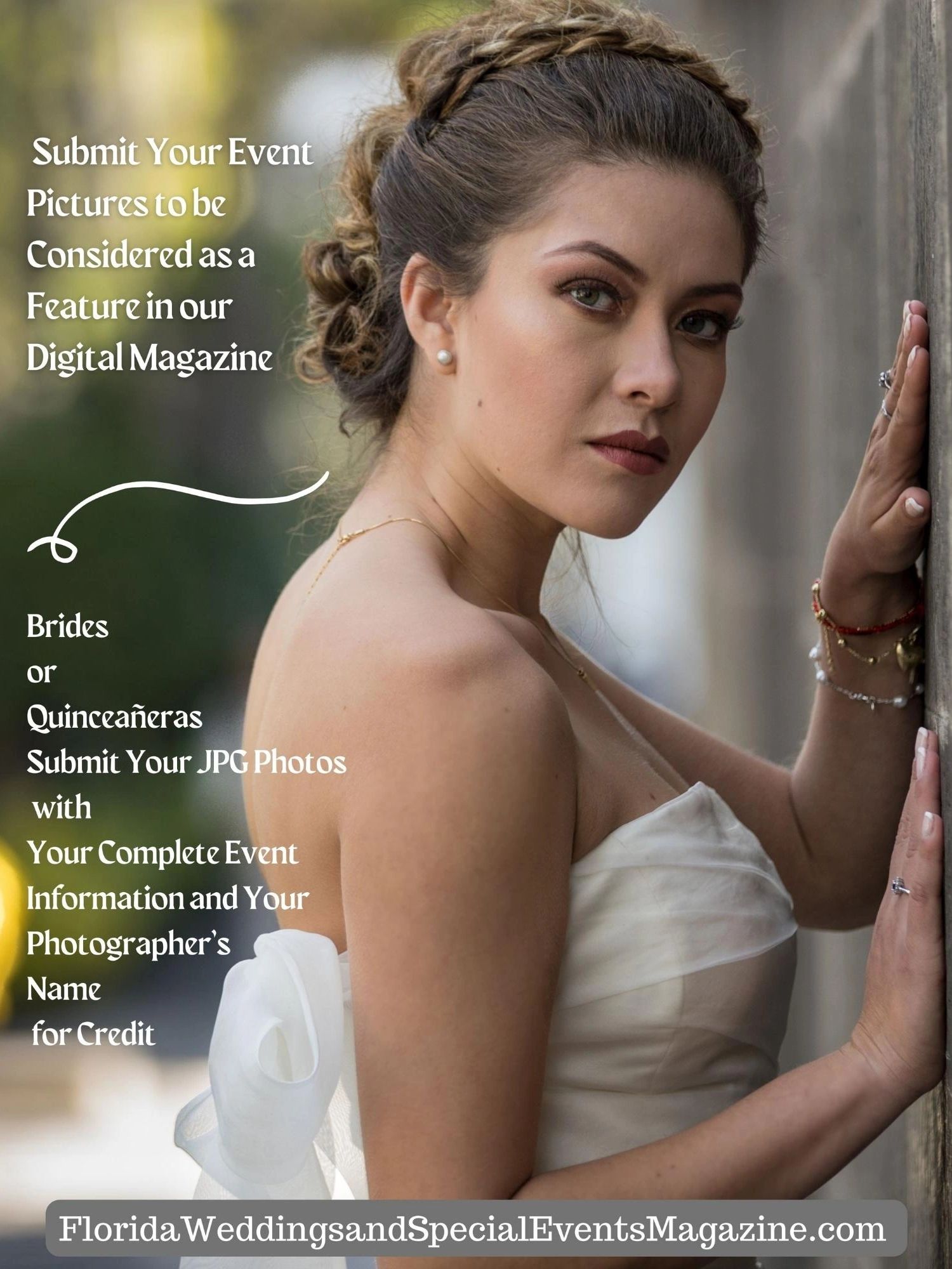 Collaborate and be featured in the next Florida Weddings and Special Events Magazine Online 