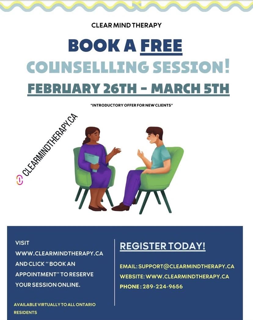 Free counselling sessions for injured workers. 
