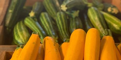 Produce in the farmers market