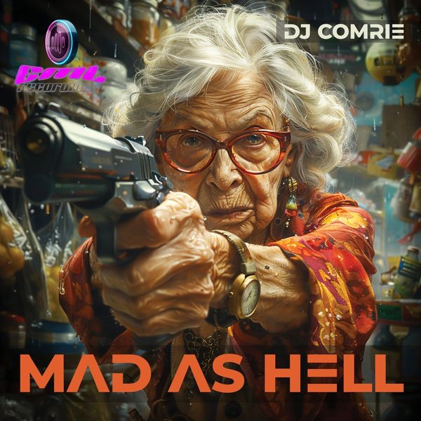 DJ COMRIE: MAD AS HELL COVER ART